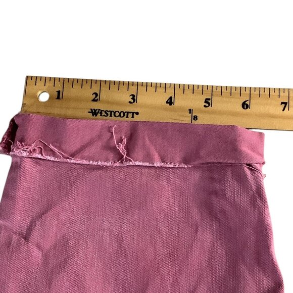 Lane Bryant Womens Super Stretch Ankle Skinny Jeans Size 26 Pink Rolled Hem - Picture 9 of 16